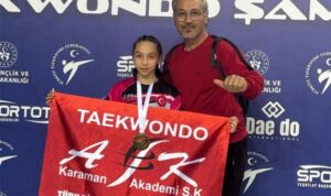 Karamanlı tekvandocu Bilge Nisa Topak, Türkiye şampiyonu oldu – Spor