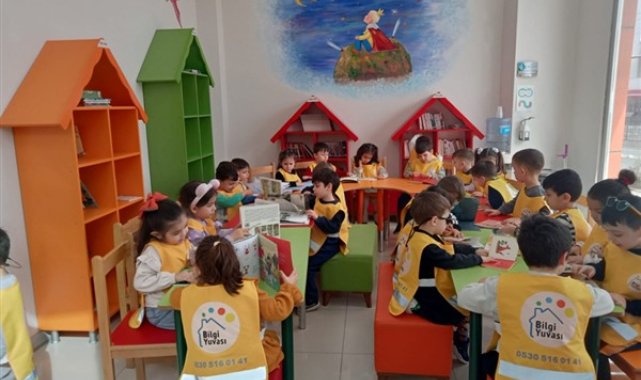 Öğrenciler İZGİM Çocuk Kütüphanesi’nde kitaplarla buluştu – Kültür-Sanat