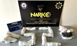Ordu’da 9 kilogram metamfetamin ele geçirildi – Gündem
