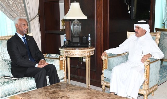 Al Hammadi, Sudan Cumhuriyeti’nin Katar Büyükelçisi Al Dahab ile buluştu – Dünya