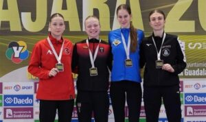 Bursa Büyükşehir Belediyesporlu Nisanur Çakır’dan gümüş madalya – Spor