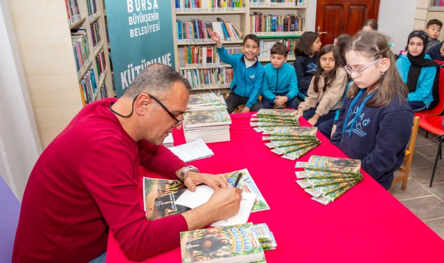 Bursalı öğrenciler, yazar H. Suat Delibaş ile ‘Göçler Zamanı’ kitabını keşfetti – Kültür-Sanat