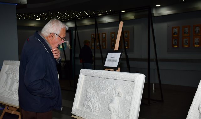 Manisa'da “Magnesia’dan Manisa’ya” rölyef sergisi düzenlendi