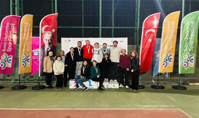 Orhangazi Tenis Kulübü, Bursa Uluslararası Spor Festivali’nde ilk üç sırayı aldı – Spor
