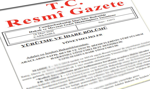 Resmi Gazete başlıkları