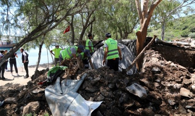 Adaboğazı’ndaki kaçak yapılar yıkıldı – Gündem