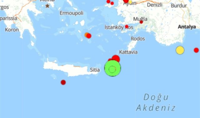 Akdeniz’de 6.0 büyüklüğünde deprem – Gündem