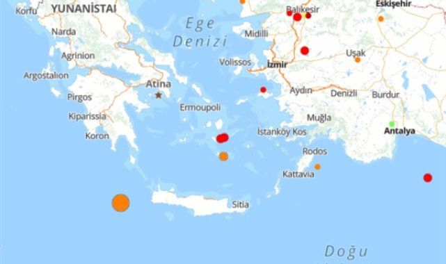 Akdeniz’de deprem – Gündem – Tirebolu Haber