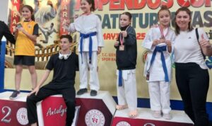 Aliağalı karateciler Aspendos Cup Karate Turnavası’nda – Spor