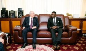 Bakan Güler, Kamerun Cumhurbaşkanlığı Genel Sekreteri Ngoh ile görüştü