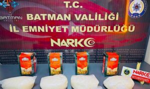 Batman’da 4 kilo 250 gram uyuşturucu ele geçirildi – Yaşam