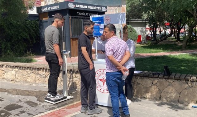 Batman’da “İdeal Kilonu Öğren, Sağlıklı Yaşa” kampanyası – Gündem