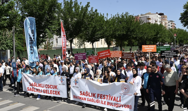 Batman’da Sağlık Festivali, sağlık yürüyüşüyle başladı – Yaşam