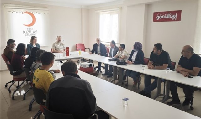 Çocuklardan Türk Kızılayı Karaman Şube Başkanlığı’na ziyaret – Gündem