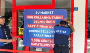 Çorum’da tarihi geçmiş ürün satan market 1 gün süreyle kapatıldı – Yaşam