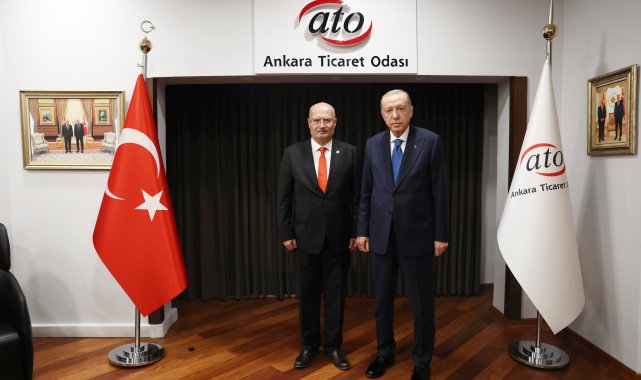 Cumhurbaşkanı Erdoğan'dan ATO'ya ziyaret