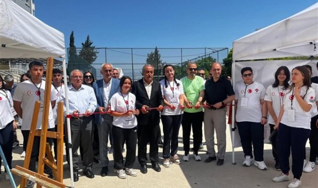 elim Tevfik Eskiocak Anadolu Lisesi’nde Bilim Fuarı ve resim sergisi açıldı