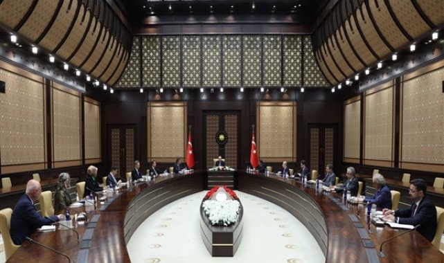 Erdoğan,, Cumhurbaşkanlığı Politika Kurullarının başkanvekillerini ağırladı