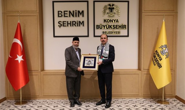 Filistin Alimler Heyeti Başkanı Tekruri Başkan Altay’ı ziyaret etti – Yaşam