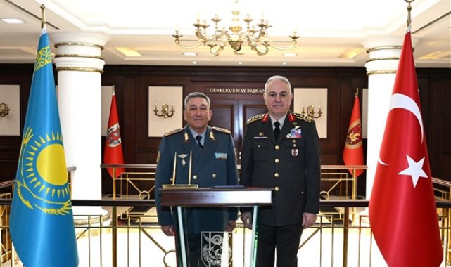 Genelkurmay Başkanı Gürak, Kazakistan Genelkurmay Başkanı Kamaletdinov ile görüştü – Gündem