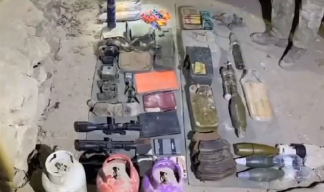 Irak kuzeyinde çok sayıda silah ve malzeme ele geçirildi – Gündem