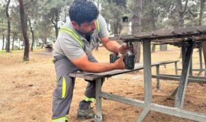 Kuştepe Mesire Alanı’nda bakım çalışması – Yaşam