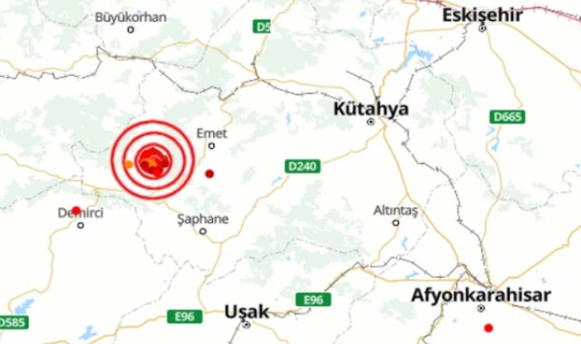 Kütahya’da deprem – Gündem – Tirebolu Haber