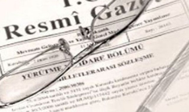 Milletlerarası anlaşma Resmi Gazete'de yayımlandı
