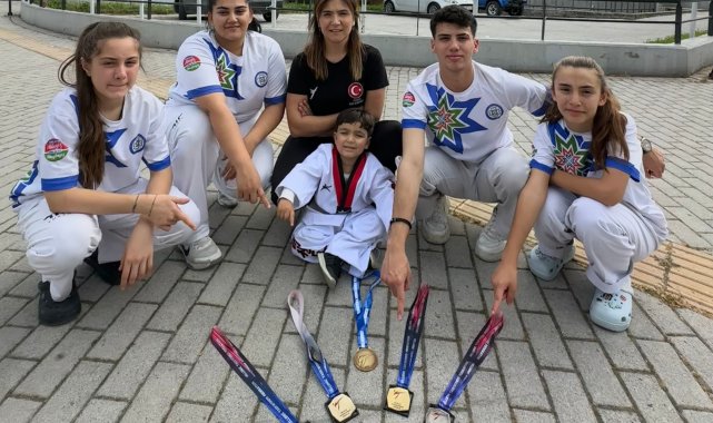 Muğla Büyükşehir Belediyesi Taekwondo sporcularından 4 madalya – Spor