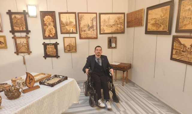 Özel birey Muharrem Candan’dan sanat sergisi – Kültür-Sanat