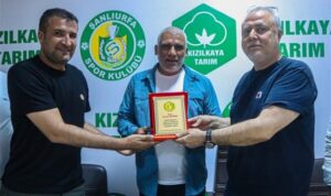 Şanlıurfaspor’dan eski yönetici İsmail Şimşek’e teşekkür – Spor