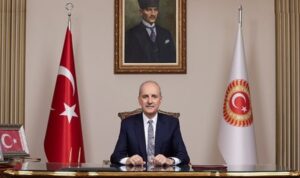 TBMM Başkanı Kurtulmuş, TEKNOFEST KKTC'nin Ödül Töreni'ne katıldı