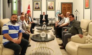 Yangından etkilenen esnaftan Vali Aydoğdu’ya ziyaret – Yaşam