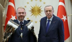 Yeni Zelanda Büyükelçisi Lewis, Cumhurbaşkanı Erdoğan’a güven mektubunu sundu